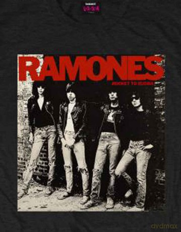 Ramones: Men's Tee: Rocket to Russia (Small)