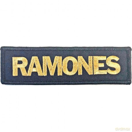 Ramones: Standard Patch: Gold Logo
