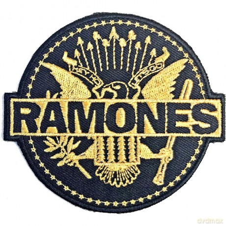 Ramones: Standard Patch: Gold Seal