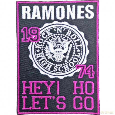 Ramones: Standard Patch: High School