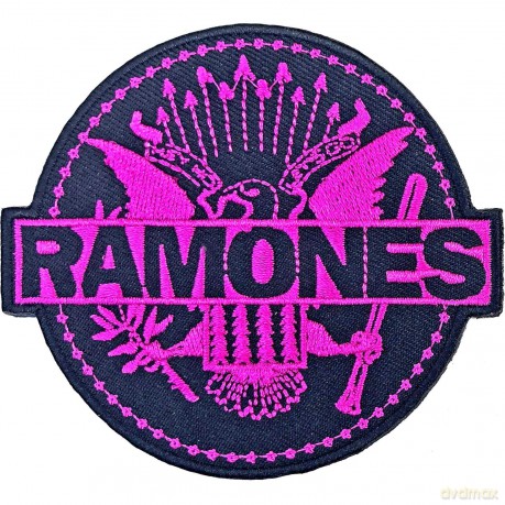 Ramones: Standard Patch: Pink Seal