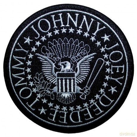 Ramones: Standard Patch: Presidential Seal Black (Black)