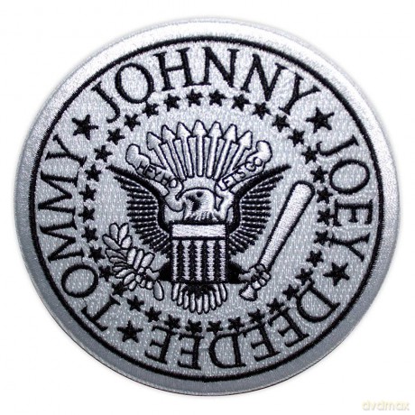 Ramones: Standard Patch: Presidential Seal White (White)