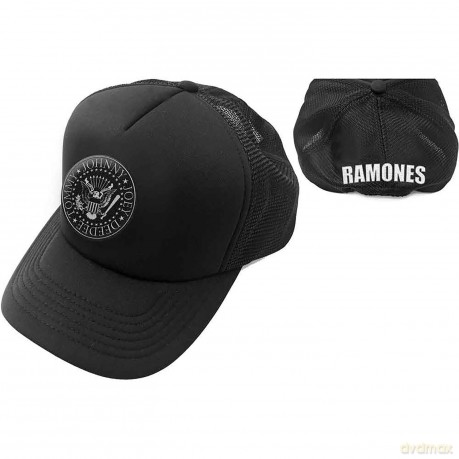 Ramones: Unisex Mesh Back Cap: Presidential Seal (Black)