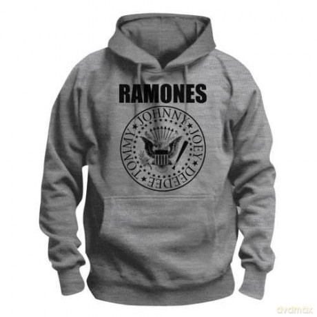 Ramones: Unisex Pullover Hoodie: Presidential Seal (Grey) (X-Small)
