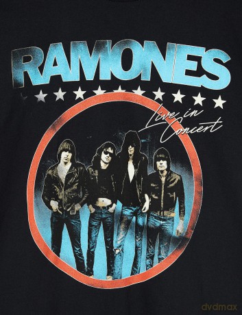 Ramones: Unisex T-Shirt: Circle Photo (Black) (X-Large)