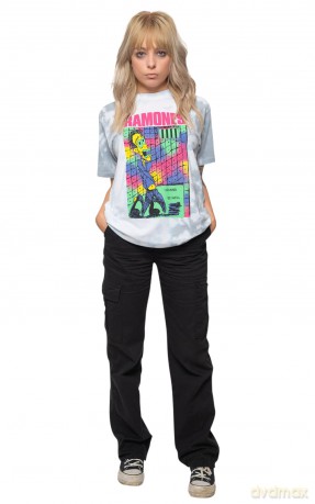 Ramones: Unisex T-Shirt: Escapeny (White) (Wash Collection) (Small)