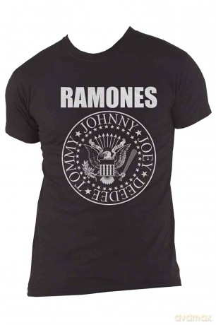 Ramones: Unisex T-Shirt: Presidential Seal (Black) (XXXX-Large)