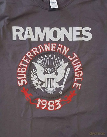 Ramones: Unisex T-Shirt: Subterranean Jungle (Charcoal Grey) (Medium)