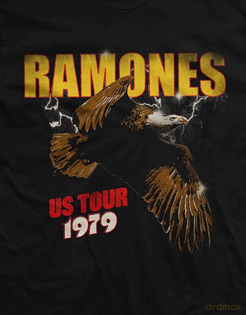 Ramones: Unisex T-Shirt: Tour 1979 (Black) (Small)