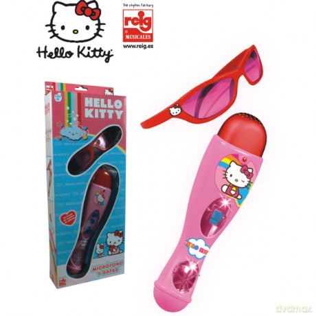 REIG Hello Kitty Mikrofon i Okulary [ZABAWKA]
