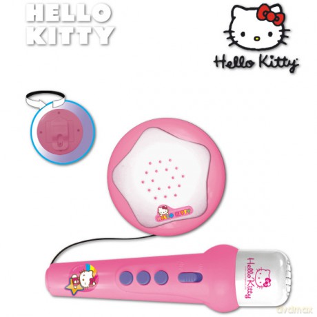 REIG Hello Kitty Mikrofon ze Wzmacniaczem [ZABAWKA]