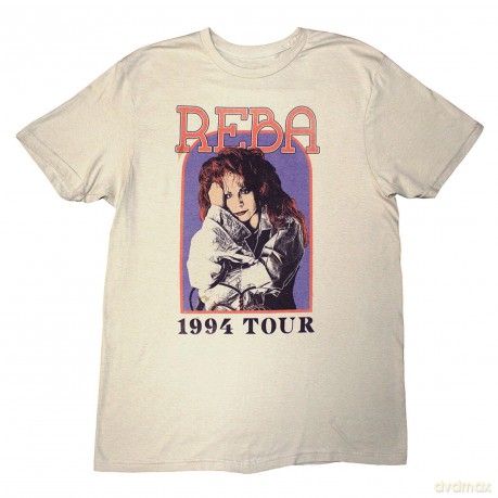 Reba Mcentire: Reba McEntire Unisex T-Shirt: 1994 Tour (Natural) (Back Print) (Medium)