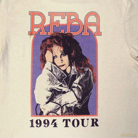Reba Mcentire: Reba McEntire Unisex T-Shirt: 1994 Tour (Natural) (Back Print) (X-Large)