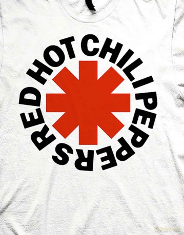T-Shirt: Red Asterisks