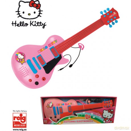 REIG Hello Kitty Elektroniczna gitara [ZABAWKA]