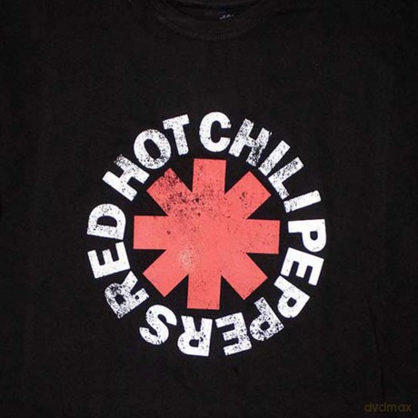 Red Hot Chili Peppers: Ladies T-Shirt Dress: Classic Asterisk (Black) (Medium)