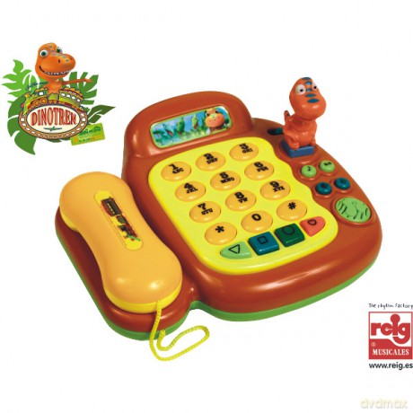 REIG Dinopociąg PianoTelefon [ZABAWKA]