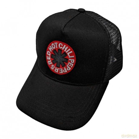 Red Hot Chili Peppers: Unisex Mesh Back Cap: Inverse Asterisk (Black)
