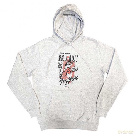 Red Hot Chili Peppers: Unisex Pullover Hoodie: In The Flesh (Grey) (Large)