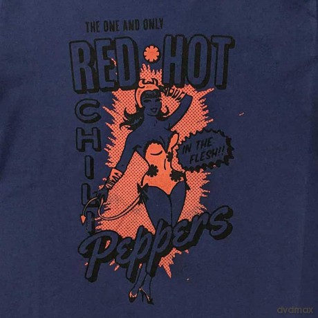 Red Hot Chili Peppers: Unisex T-Shirt: In The Flesh (Navy Blue) (XX-Large)