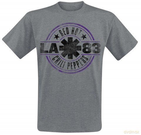 Red Hot Chili Peppers: Unisex T-Shirt: LA 83 (Heather Grey) (X-Large)