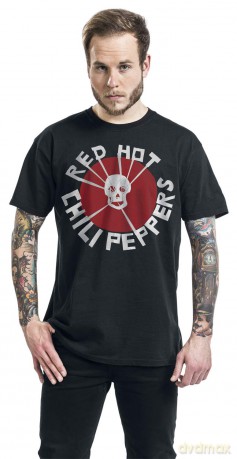 Red Hot Chili Peppers: Unisex Tee: Flea Skull (Large)