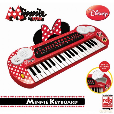 REIG MinnieKeyboard z MP3 [ZABAWKA]
