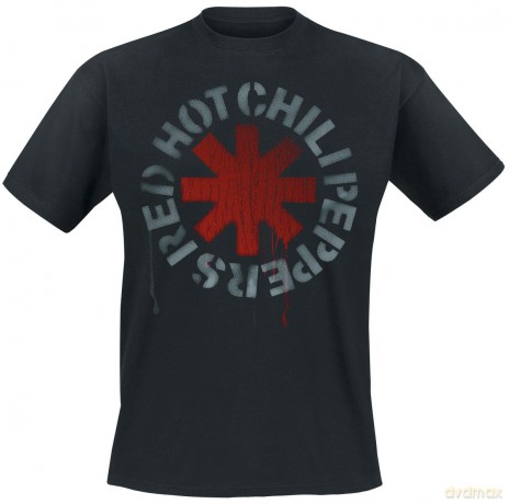 Red Hot Chili Peppers: Unisex Tee: Stencil (XX-Large)