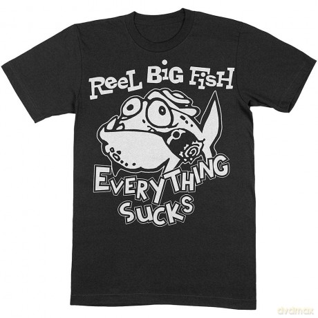 Reel Big Fish: Unisex T-Shirt: Silly Fish (Black) (XX-Large)