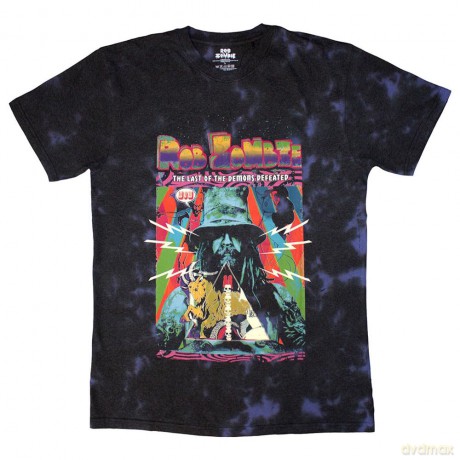 Rob Zombie: Unisex T-Shirt: Last Of The Demons (Black) (Wash Collection) (Medium)