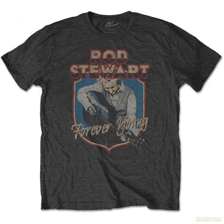 Rod Stewart: Men's Tee: Forever Crest (X-Large)