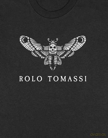 Rolo Tomassi: Unisex T-Shirt: Moth Logo (Black) (Small)