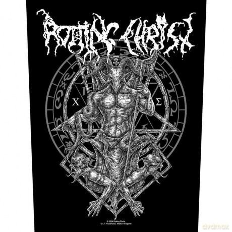 Rotting Christ: Back Patch: Hellenic Black Metal