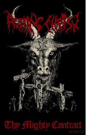 Rotting Christ: Textile Poster: Thy Mighty Contract