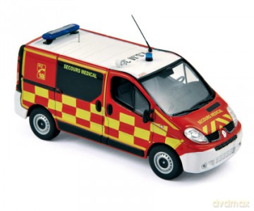 NOREV Renault Trafic 2010 Pompiers VSM [ZABAWKA]