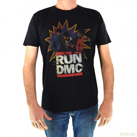 Run Dmc: Run DMC Men's Tee: POW! (XX-Large)