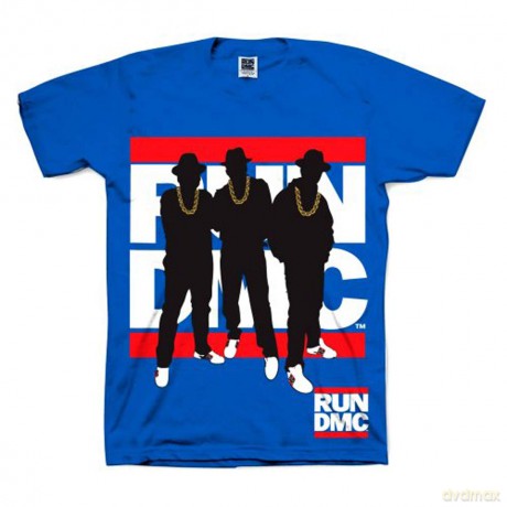 Run Dmc: Run DMC Men's Tee: Silhouette (Medium)