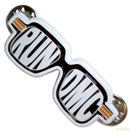 Run Dmc: Run DMC Pin Badge: Glasses