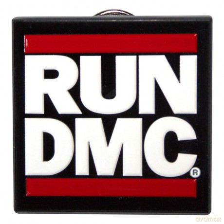 Run Dmc: Run DMC Pin Badge: Logo