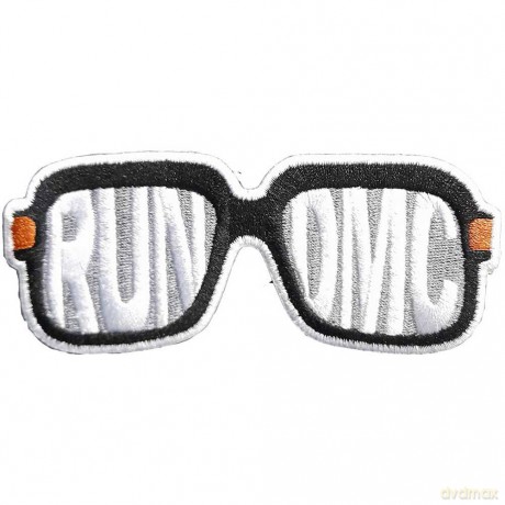 Run Dmc: Run DMC Standard Patch: Glasses