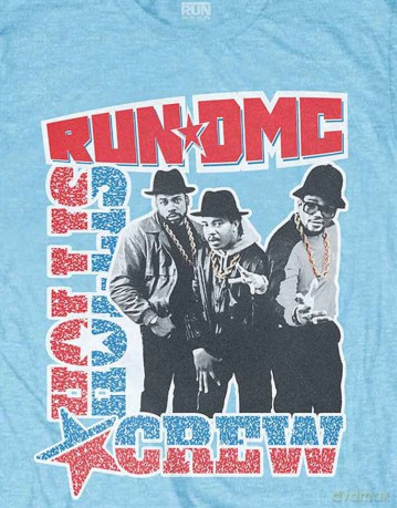 Run Dmc: Run DMC Unisex T-Shirt: Hollis Crew (Sky Blue) (X-Large)