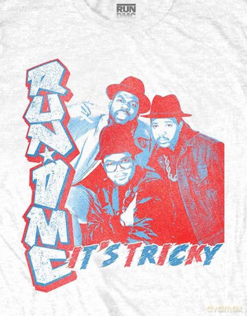 Run Dmc: Run DMC Unisex T-Shirt: It's Tricky (White) (XX-Large)