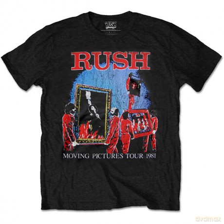 Rush: Men's Tee: Moving Pictures Tour (Medium)