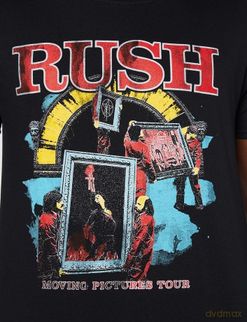 Rush: Unisex T-Shirt: Moving Pictures (Black) (Large)