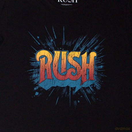Rush: Unisex T-Shirt: Tour '74-'75 (Black) (Back Print) (X-Large)