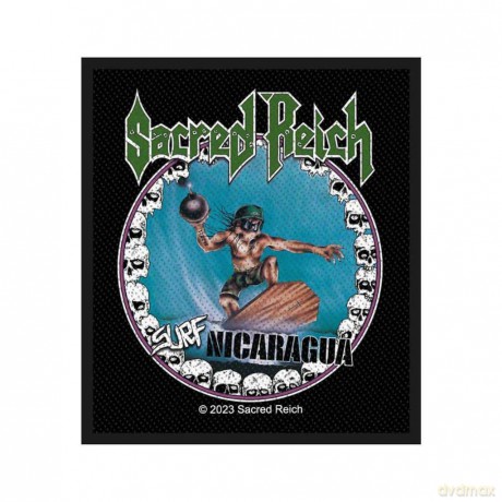 Sacred Reich: Standard Patch: Surf Nicaragua