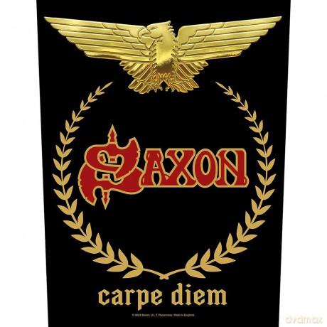 Saxon: Back Patch: Carpe Diem