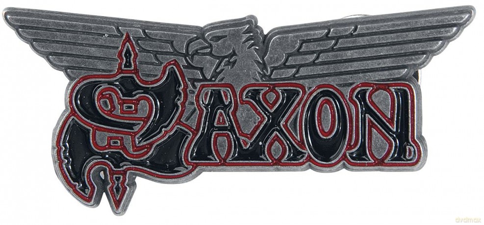Saxon: Pin Badge: Logo/Eagle
