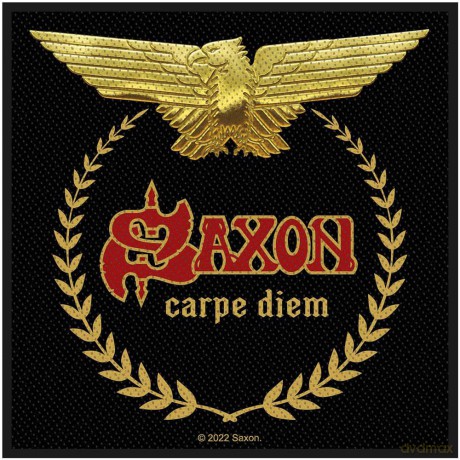 Saxon: Standard Patch: Carpe Diem